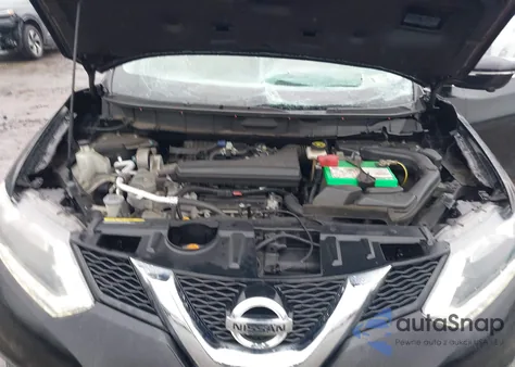 2015 Nissan Rogue Sv z USA, uszkodzony, nr VIN KNMAT2MV3FP586416